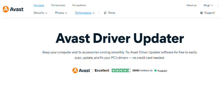 Avast Driver Updater