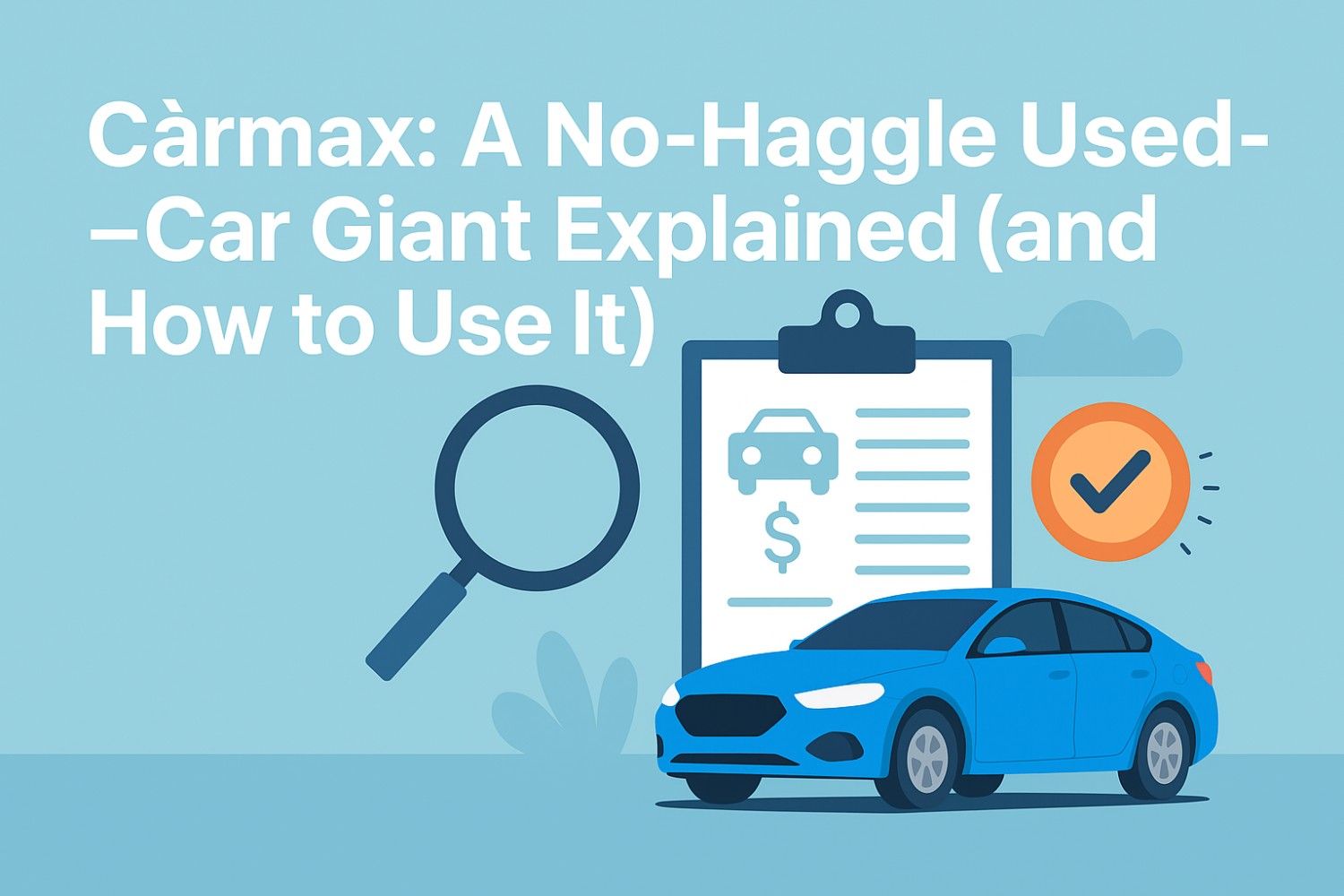 Càrmax A No-Haggle Used-Car Giant Explained (and How to Use It)