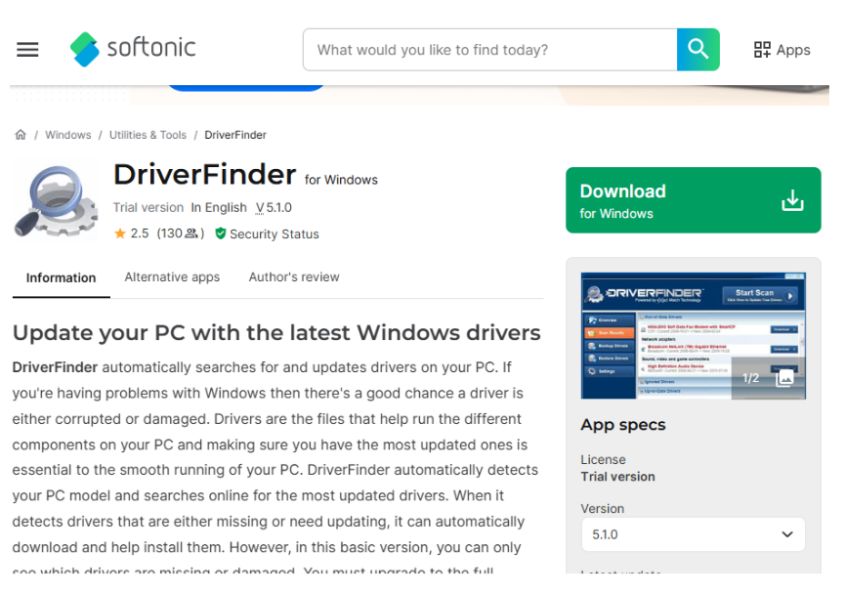 DriverFinder