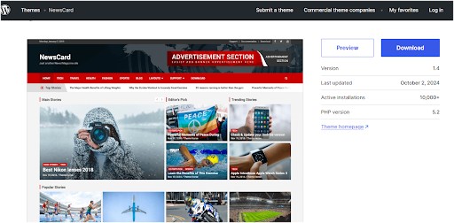 NewsCard by Theme Horse
