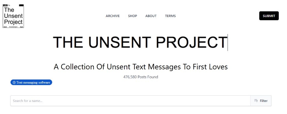 So, What Exactly is The Unsent Project
