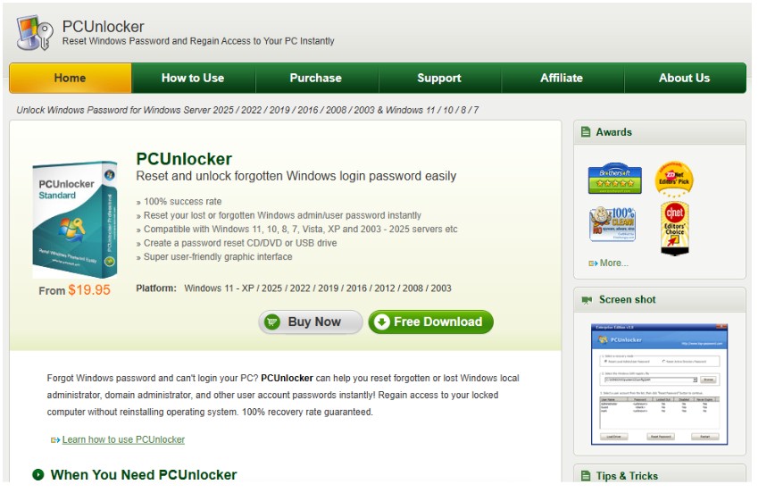 What is PCUnlocker